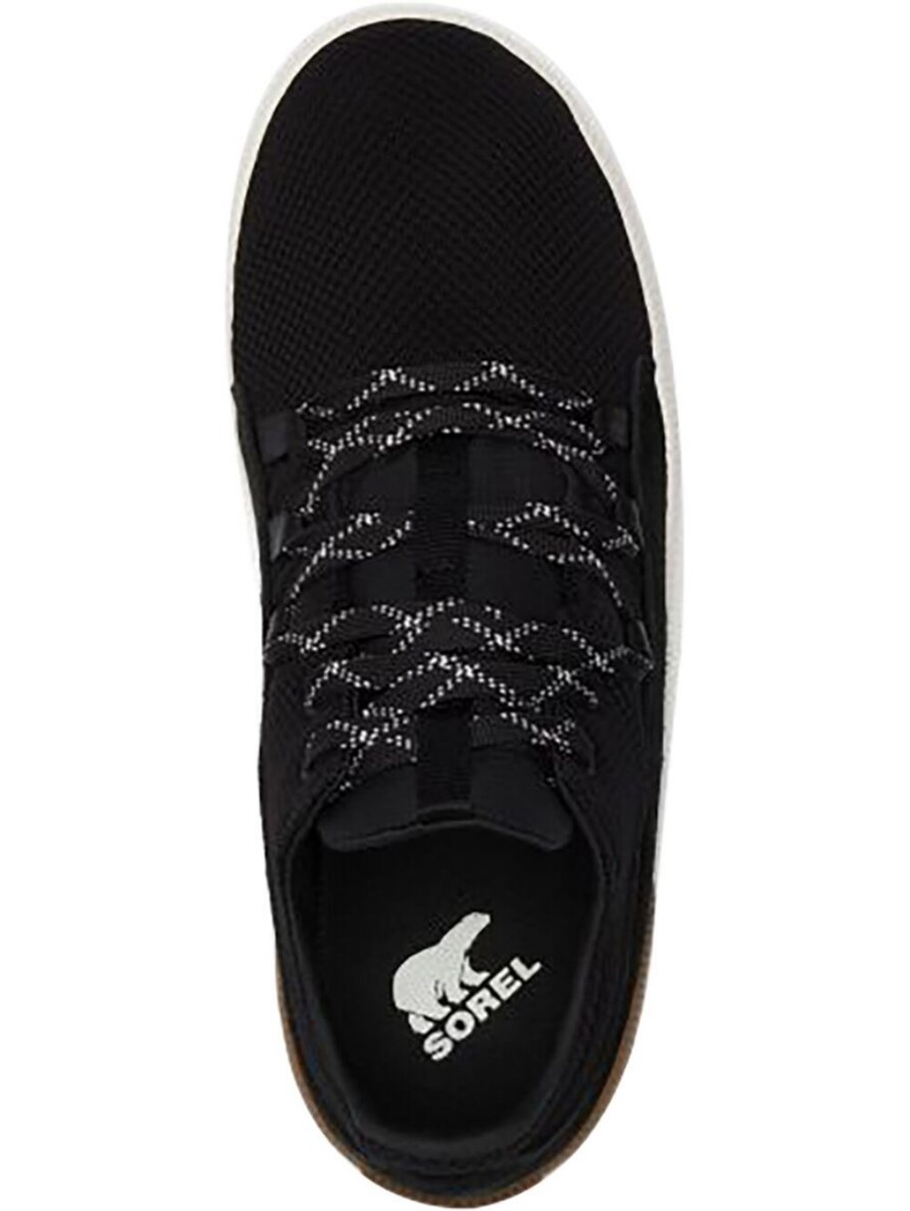 Sorel Out N About Womens Sneakers Black Suede/Mesh Running Shoes Sz 8 Travel - Picture 3 of 15